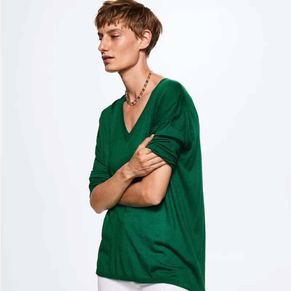 SOLD!!! Mango Relaxed Lightweight Sweater